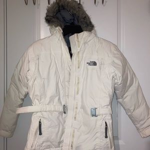 White North Face Greenland Jacket